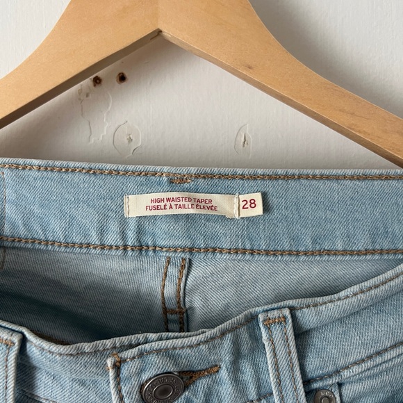 Levi’s high waisted taper jeans - Picture 2 of 2